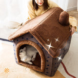Soft Winter Pet Sleep House