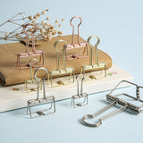 8 Colors Hollow Metal Paper Clip
