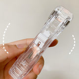 Transparent Metal Clip Stapler