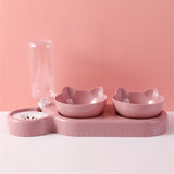 Pet Automatic Feeder  Water Bottle