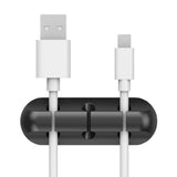 Adhesive Silicone Cable Winder Desktop