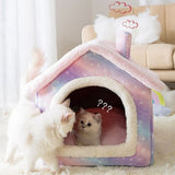 Soft Winter Pet Sleep House
