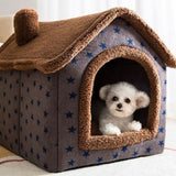 Soft Winter Pet Sleep House