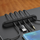 Adhesive Silicone Cable Winder Desktop