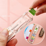 Transparent Metal Clip Stapler