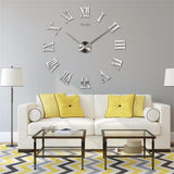 Frameless Roman Numerals Clock