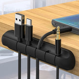 Adhesive Silicone Cable Winder Desktop