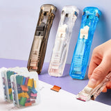 Transparent Metal Clip Stapler