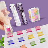 Transparent Metal Clip Stapler