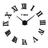 Frameless Roman Numerals Clock