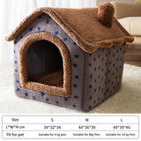 Soft Winter Pet Sleep House