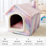 Soft Winter Pet Sleep House