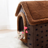 Soft Winter Pet Sleep House