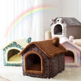 Soft Winter Pet Sleep House